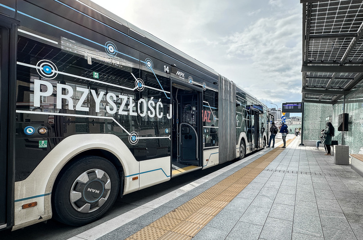 Testy autobusu miejskiego MAN Lion's City 18E na ulicach Rzeszowa