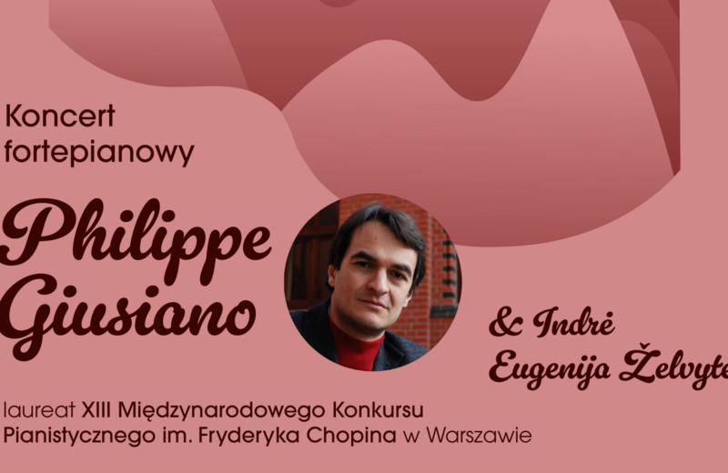 Laureat Konkursu Chopinowskiego wystąpi w Rzeszowie. W programie m.in. Bach i Schubert na cztery ręce