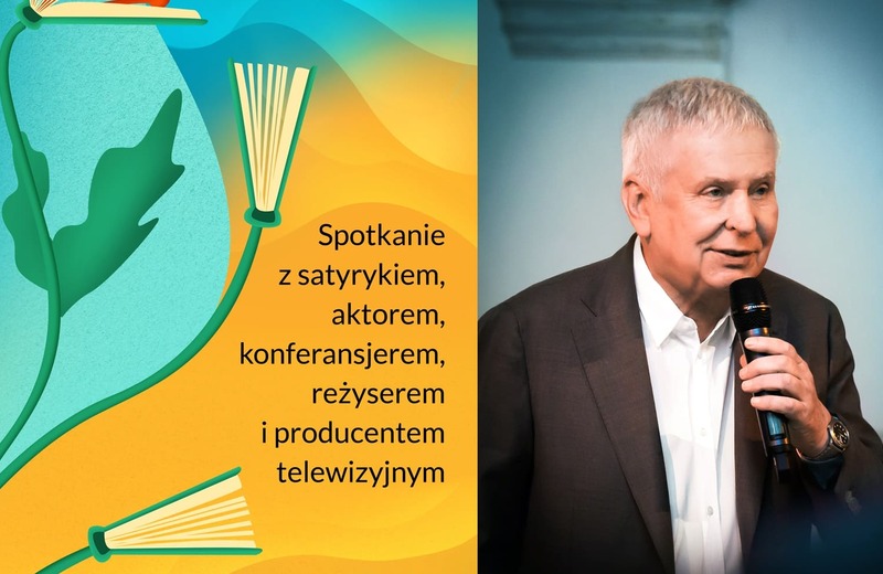 Krzysztof Materna spotka się z czytelnikami w Ogrodach Bernardyńskich