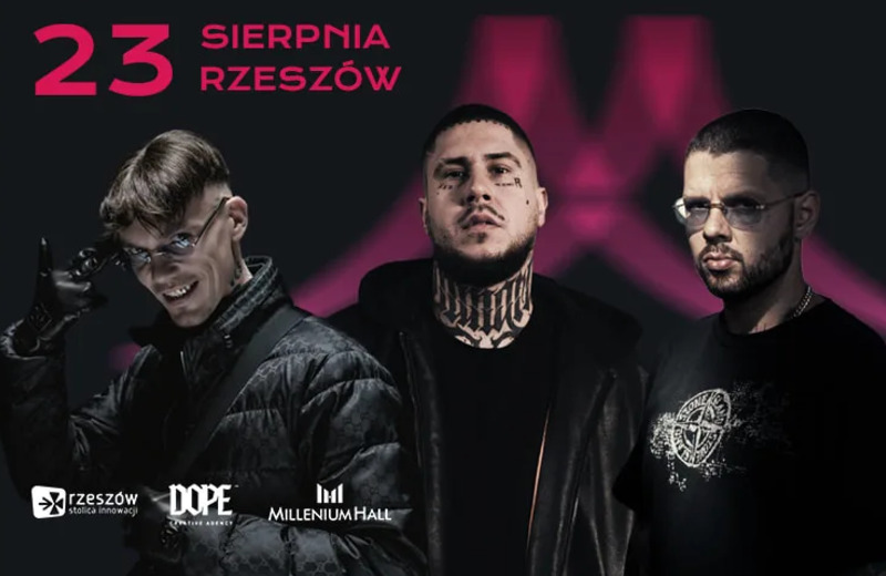 Dope Fest Rzeszów. Znamy kolejnych raperów, którzy wystąpią na skwerze MH