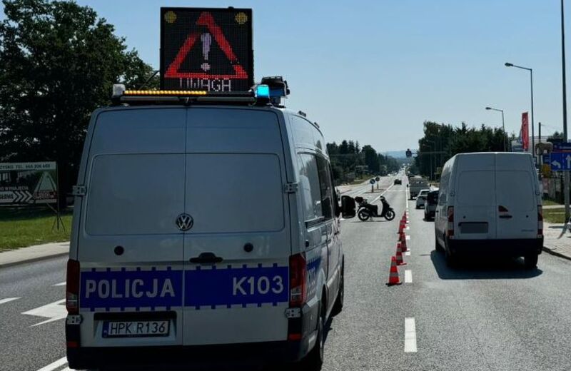 3 wypadki w ciągu dwóch godzin