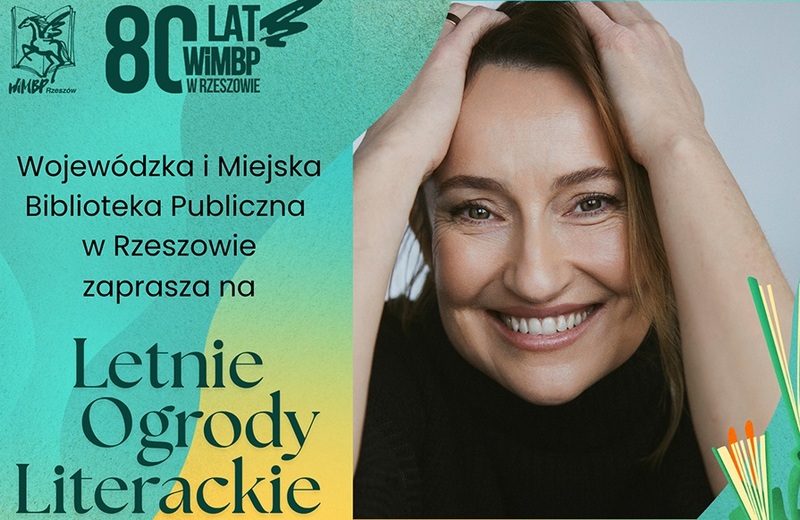 Letnie Ogrody Literackie: Spotkanie z piosenkarką Katarzyną Groniec