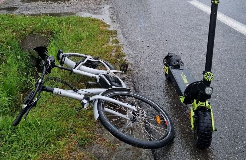 Poranne wypadki na drogach Rzeszowa i powiatu. 3 osoby w szpitalu