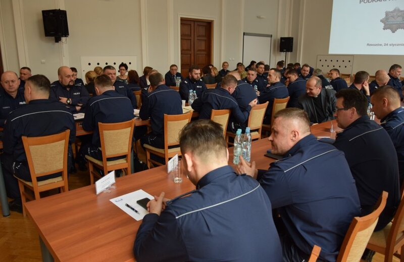 Policjanci z Podkarpacia podsumowali 2018 rok. Wzrosła wykrywalność przestępstw kryminalnych