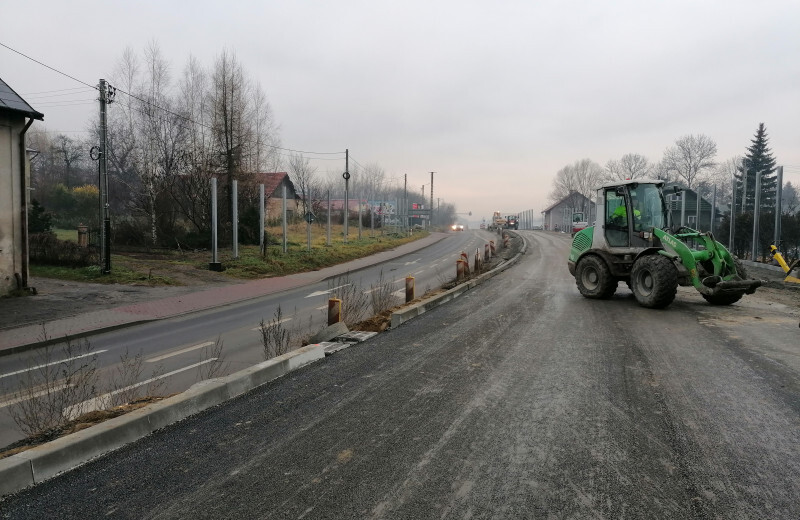 Trwają prace na budowie obwodnicy Łańcuta