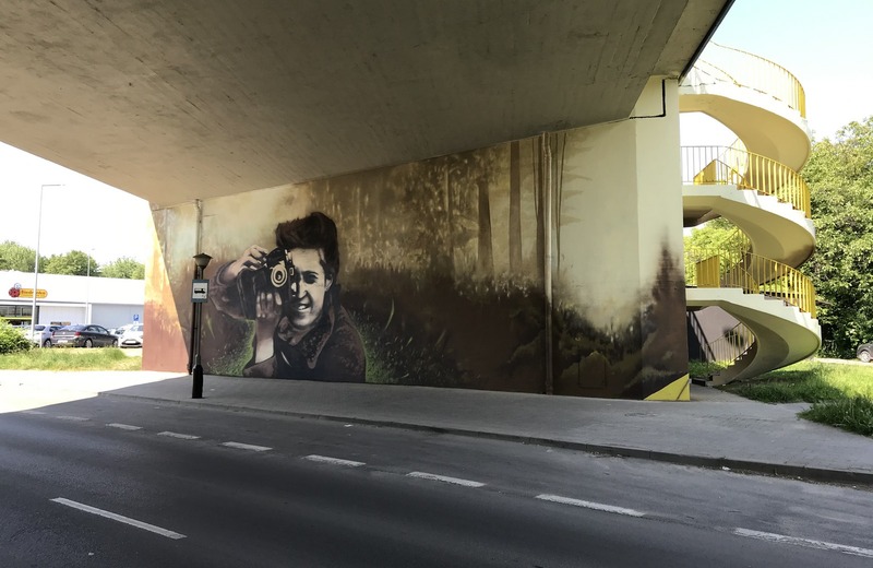 "Punkt widzenia" - nowy mural w Rzeszowie już gotowy [ZDJĘCIA]