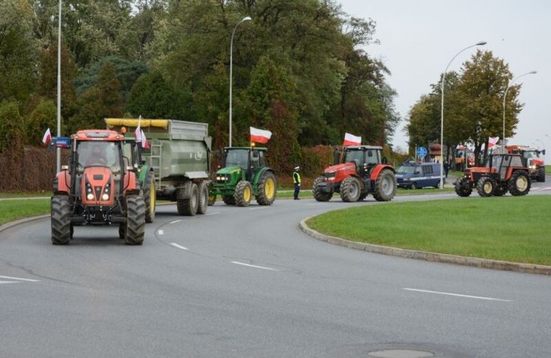 Rolnicy zablokują DK97 i dwa ronda w Rzeszowie na 24 godziny