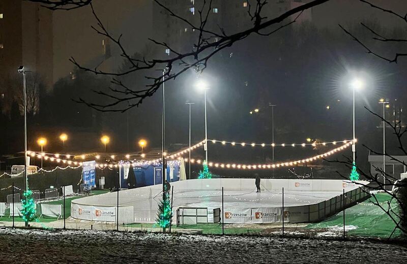 Lodowisko w Parku Sybiraków już otwarte