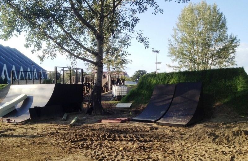 Rzeszowski dirtpark do remontu