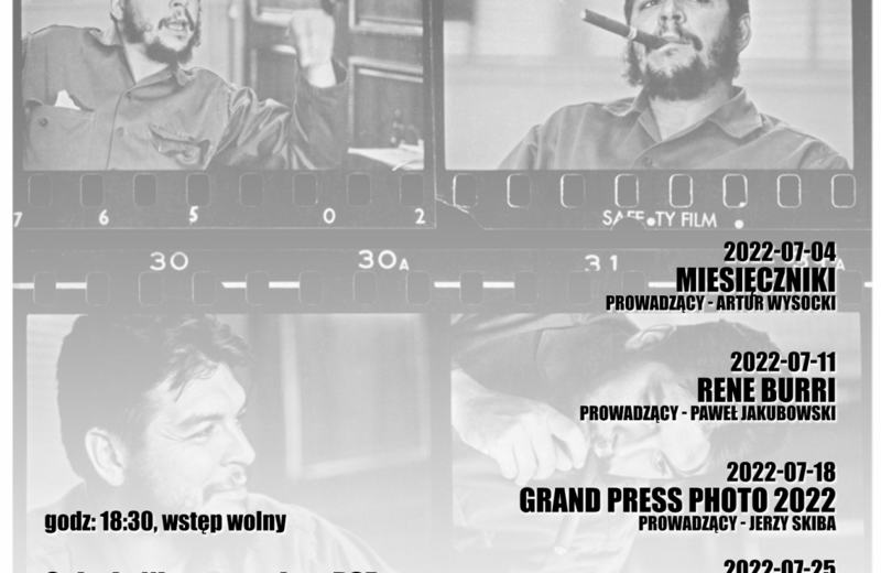 Lipcowy harmonogram Poniedziałkowych Dyskusji Fotograficznych w RSF