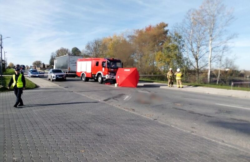 Śmiertelne potrącenie rowerzysty w Radymnie