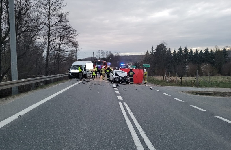 Tragiczny wypadek w Małówce. Nie żyje 1 osoba