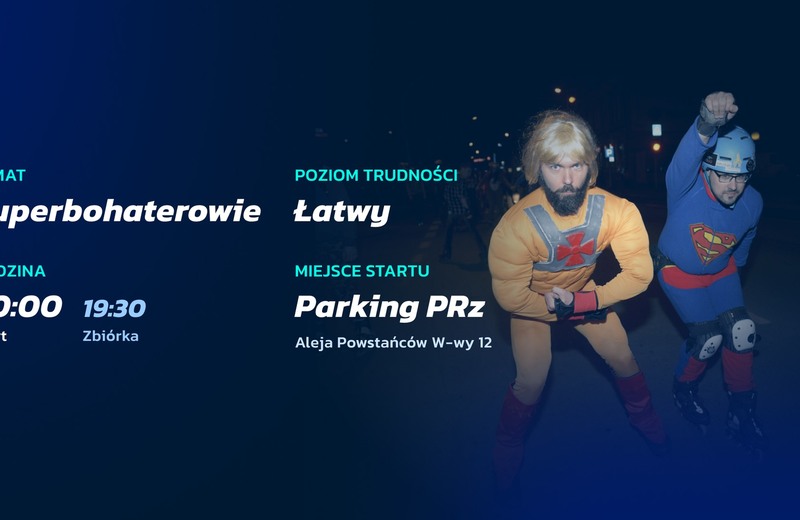 "Superbohaterowie" na rolkach przejadą przez Rzeszów
