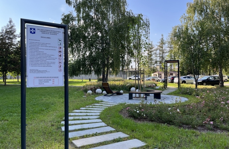 Nowy park kieszonkowy w Rzeszowie