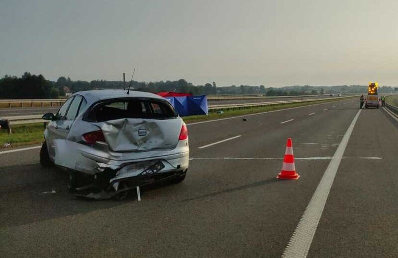 Śmiertelny wypadek na łańcuckim odcinku A4. Nie żyje 1 osoba