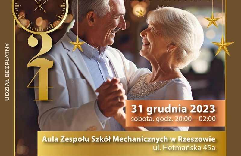Bezpłatna impreza sylwestrowa dla seniorów