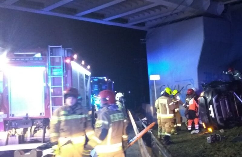 Tragiczny wypadek w Widełce. 35-latek z powiatu rzeszowskiego zginął na miejscu