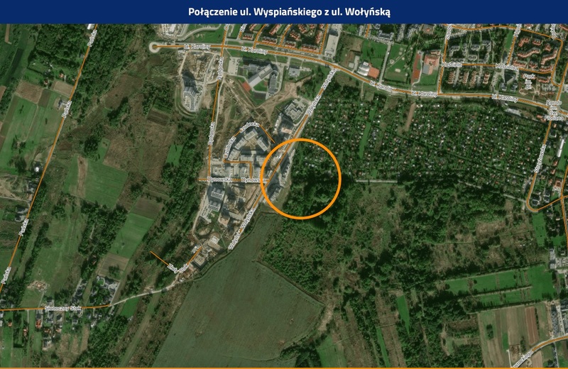 Połączenie ul. Wyspiańskiego z ul. Wołyńską. Miasto szuka wykonawcy