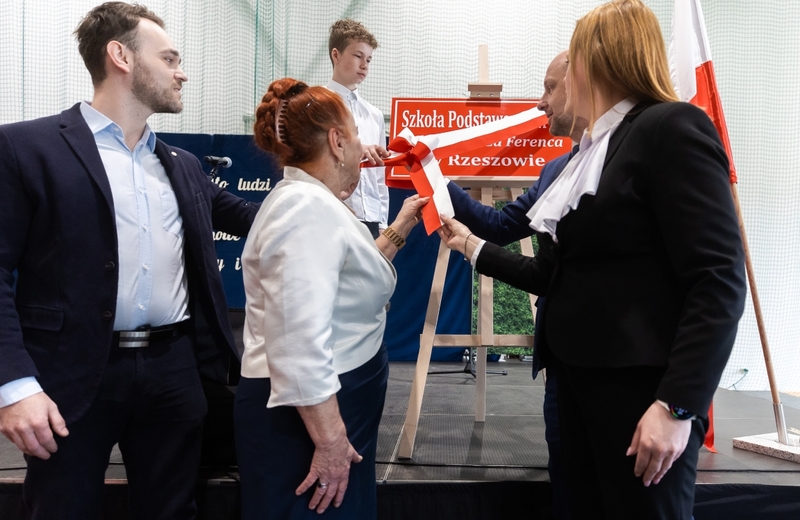 Szkoła na ul. Kwiatkowskiego nosi imię Tadeusza Ferenca