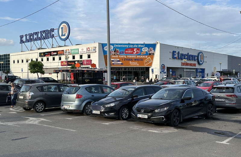 E. Leclerc Rzeszów wprowadza system parkingowy