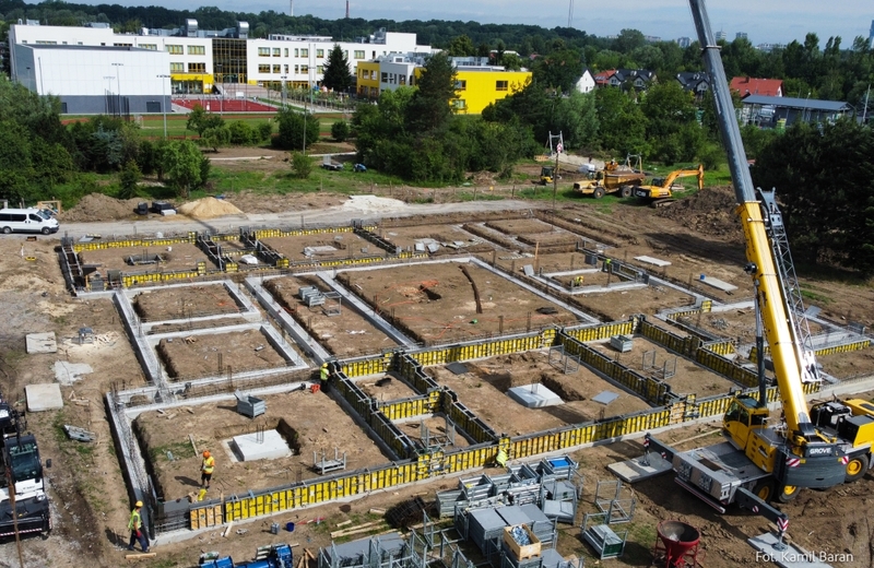 Trwa budowa nowego żłobka w Rzeszowie: Prace przebiegają zgodnie z harmonogramem