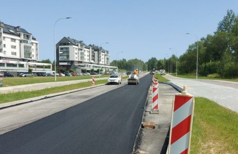Rozbudowa ul. Welca na ukończeniu