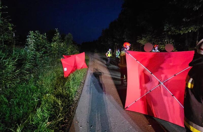 Tragiczny wypadek w Baryczy. Zginęło dwóch mężczyzn