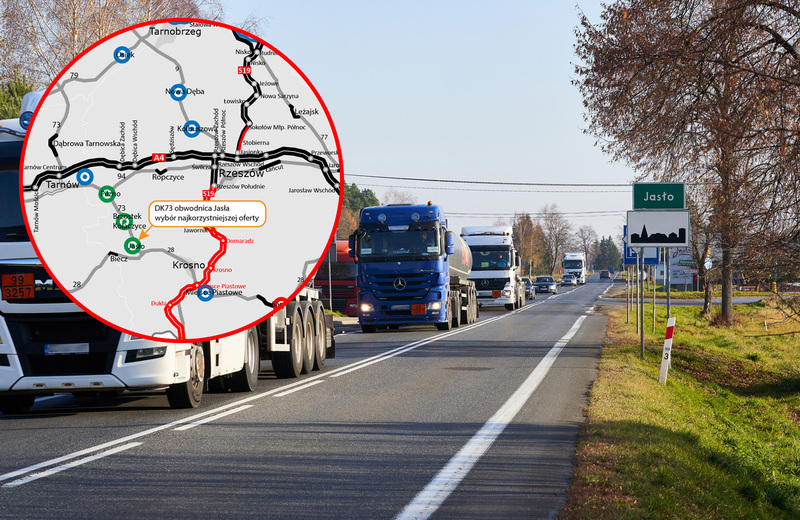 Obwodnica Jasła za 324 mln zł. Wybrano wykonawcę