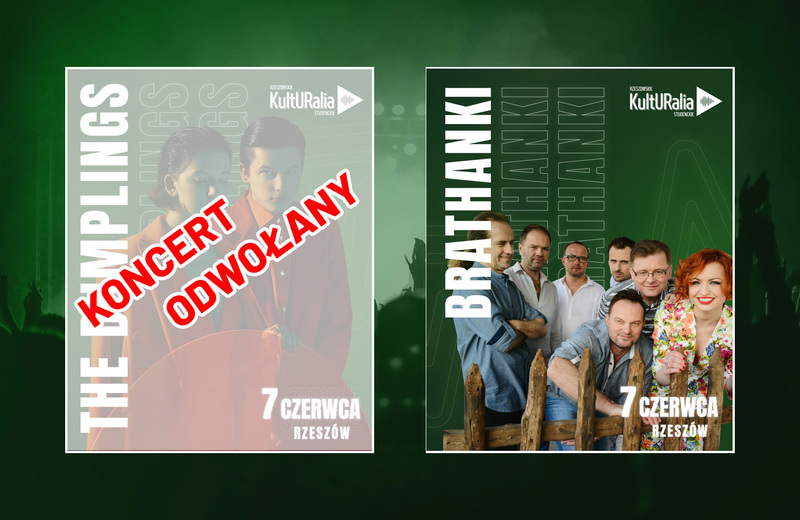 The Dumplings wypada z line-upu KultURaliów, dołączają Brathanki