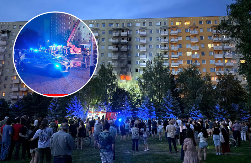 Tragiczny pożar na osiedlu Nowe Miasto. Nie żyje 14-letnia dziewczynka