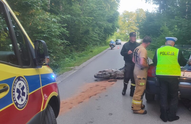 Śmiertelny wypadek w Stobiernej. Nie żyje 21-letni mężczyzna