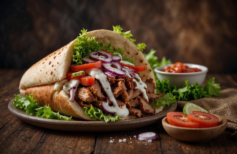 Nowy kebab "w stylu berlińskim" przy ul. Rejtana