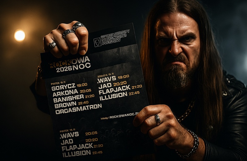 Rockowa Noc 2025. Godzinowa rozpiska koncertów