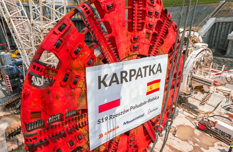 Otwarcie lewej nitki tunelu na S19 Rzeszów Płd. - Babica. Będzie transmisja online