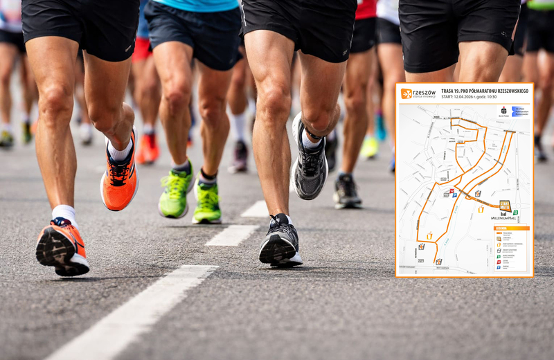 W niedzielę Półmaraton Rzeszowski. Będą utrudnienia w ruchu [TRASA]