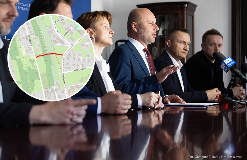 Nowa droga połączy ulice Ropczycką z Tarnowską. Przekazano plac budowy