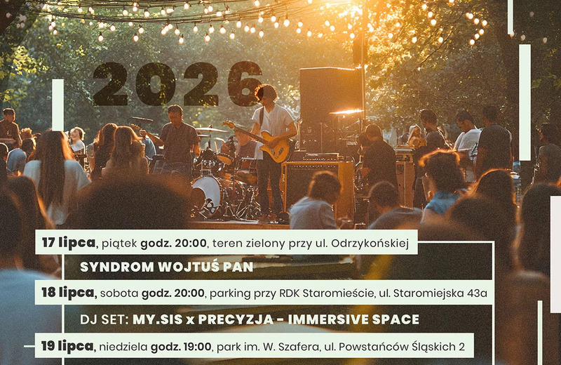 Live in Rzeszow - bezpłatne koncerty plenerowe na rzeszowskich osiedlach