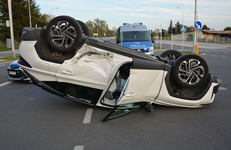 3 poważne wypadki, 11 rannych, 33 kolizje. Weekend na drogach Rzeszowa i powiatu