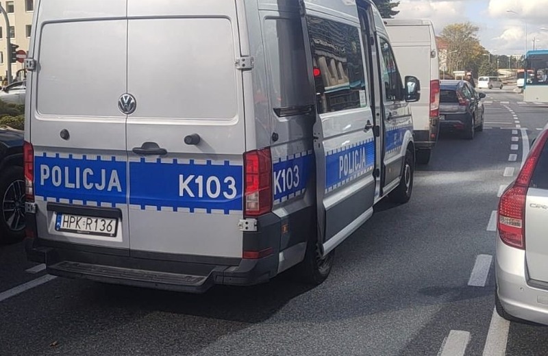 Wypadek w centrum Rzeszowa. Jedna osoba w szpitalu