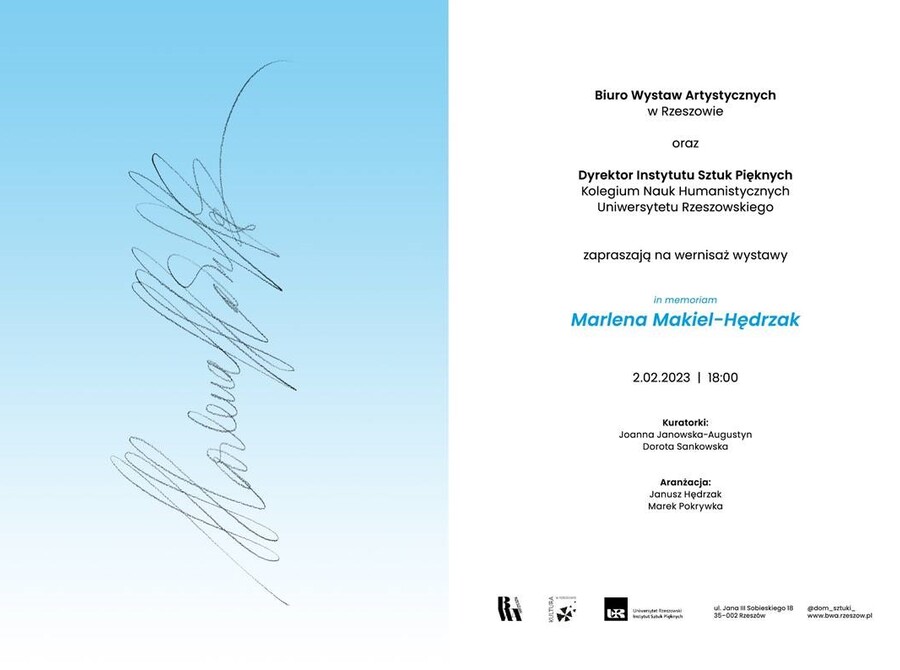 Marlena Makiel-Hędrzak - in Memoriam