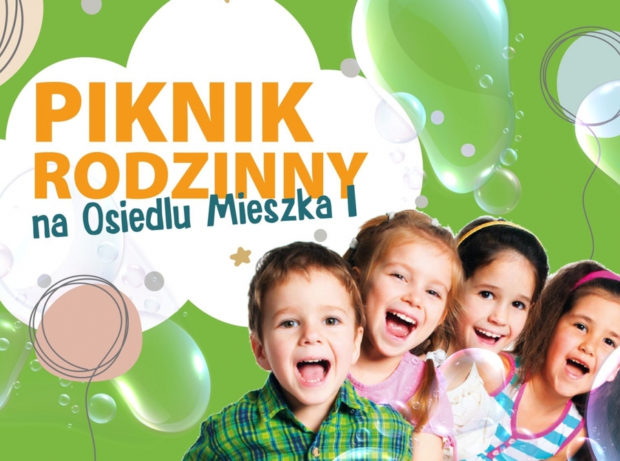 Piknik rodzinny na osiedlu Mieszka I