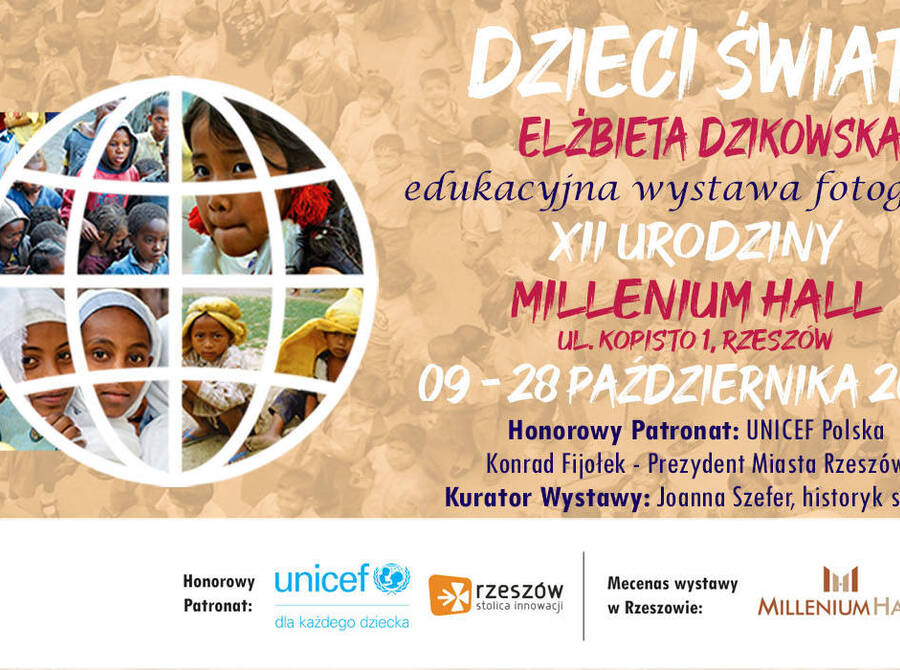 Dzieci Świata - fotografie Elżbiety Dzikowskiej