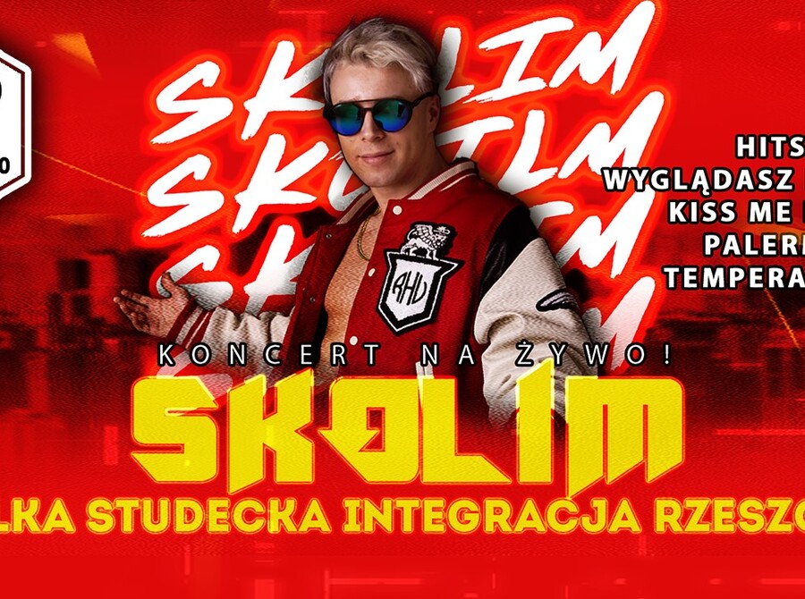 Wielka Studencka Integracja Rzeszowa. Koncert Skolim