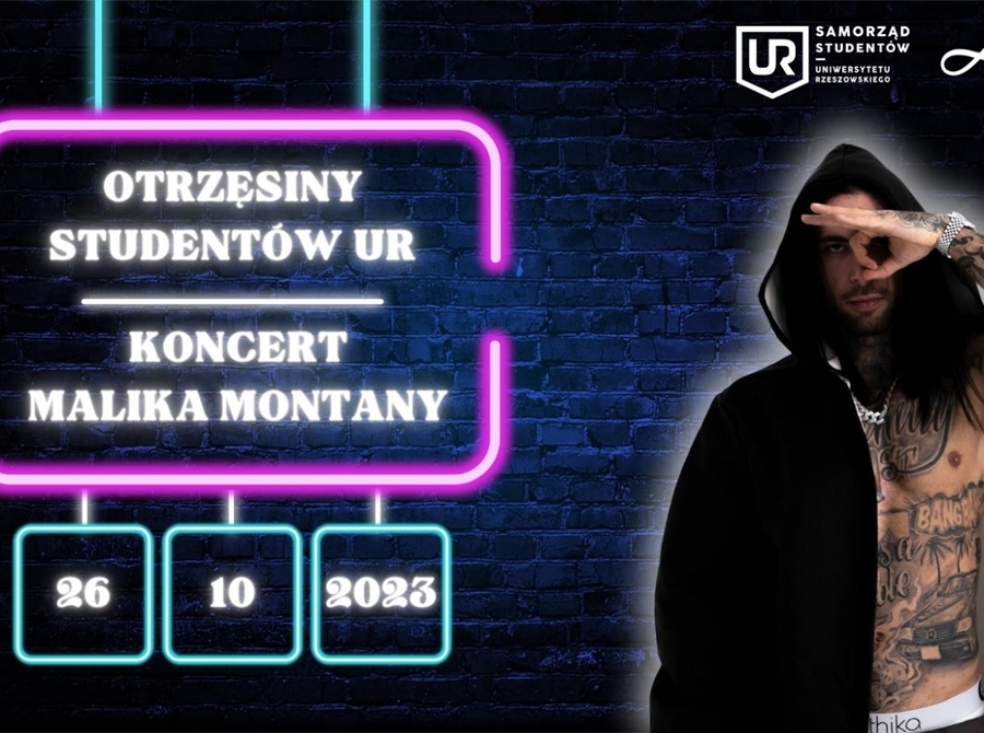 Otrzęsiny studentów UR / Koncert Malika Montany