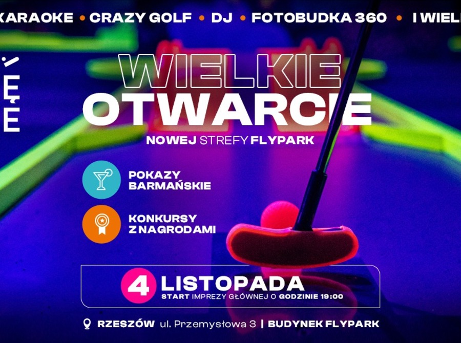 Wielkie otwarcie pierwszego w Rzeszowie sport activity bar