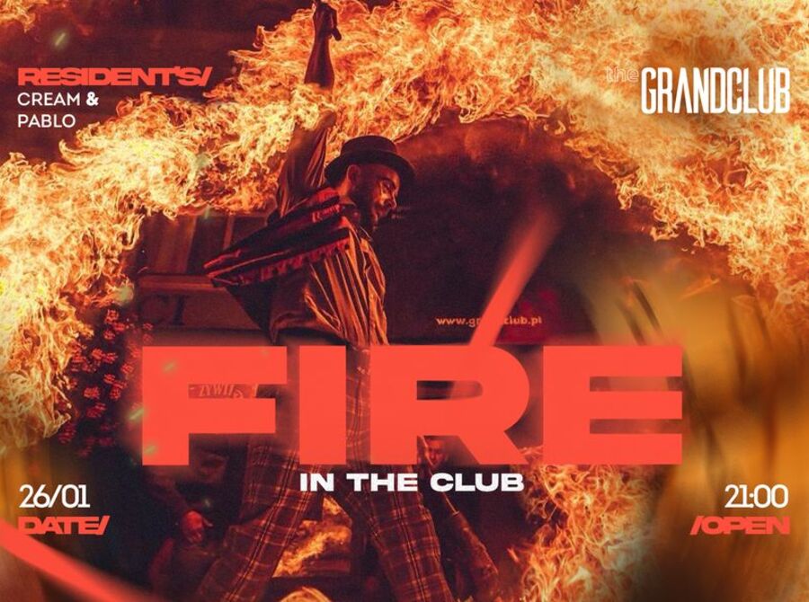 Fire in the club