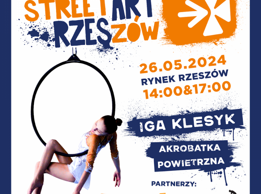Street Art Rzeszów: Akrobatyka powietrzna