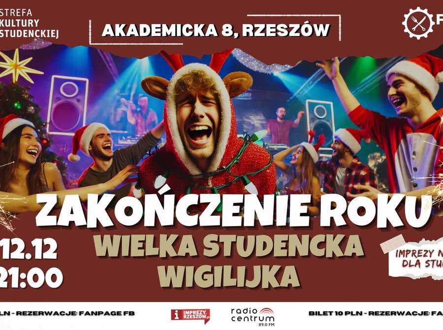 Zakończenie roku. Wielka Studencka Wigilijka