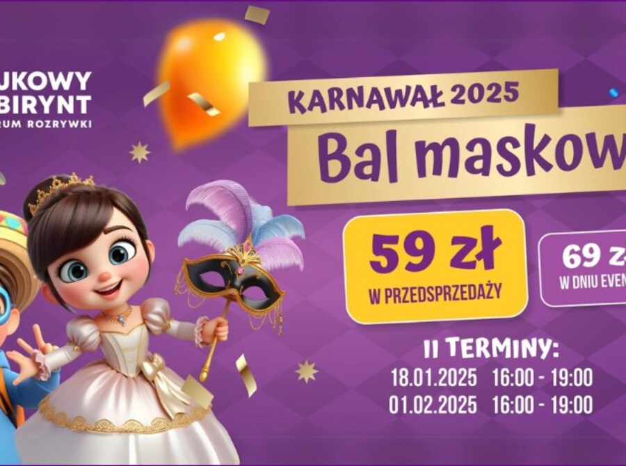Bal maskowy dla dzieci