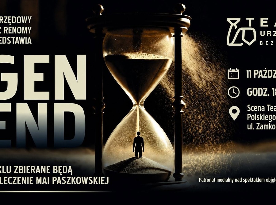 Spektakl „GEN-END” – zbiórka dla Mai Paszkowskiej